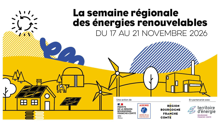 Semaine régionale des énergies renouvelables : le SIED 70 ouvre ses portes au public